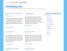 Tablet Screenshot of khaisang.com